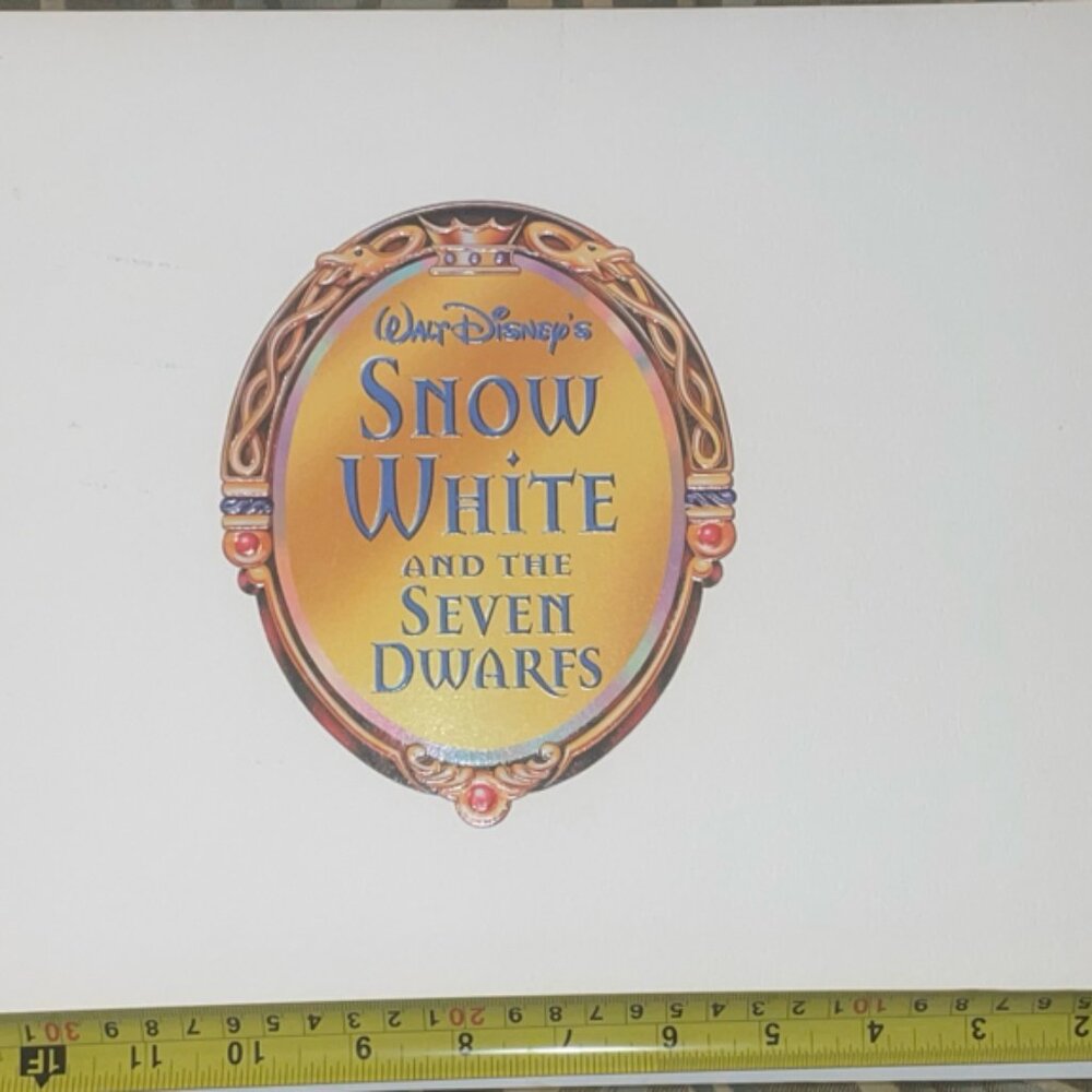 Walt Disney's Snow White and the Seven Dwarfs  Lithograph Portfolio set of  3